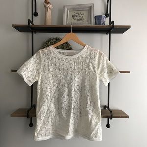 Loft Medium Lace Shell